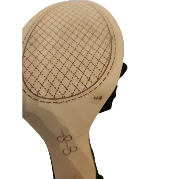 New Jessica Simpson Anissia Ankle Strap Platform Pump Black Formal 9M - Picture 13 of 13